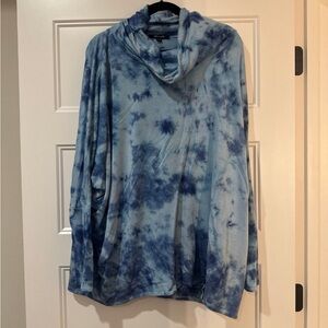 Yana K Portland Sweater Blue Tie Dye